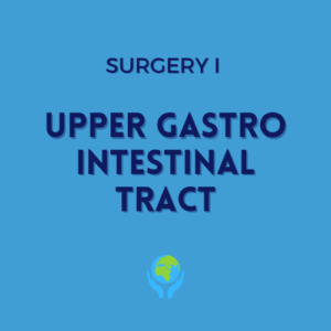 Upper Gastro Intestinal Tract Lessons